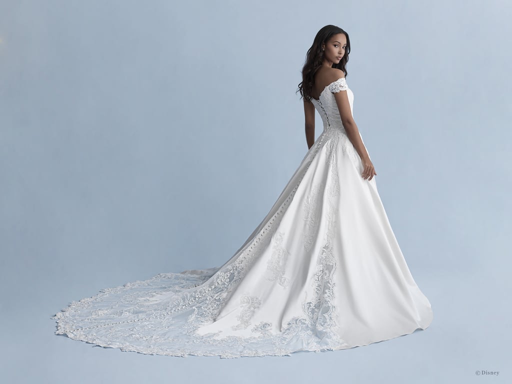 Disneys Belle Wedding Dress See Every Disney Princess Wedding Dress From Allure Bridals 