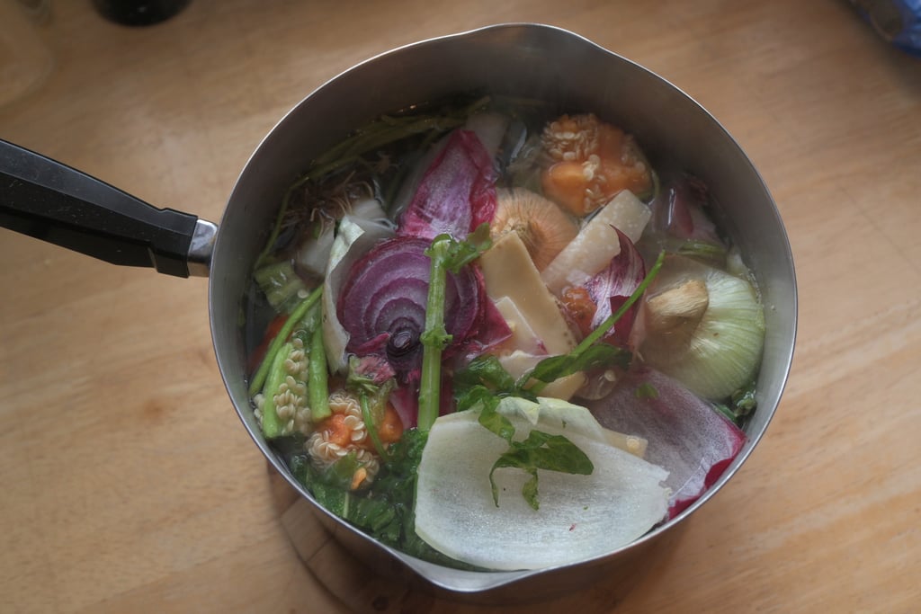 Making Vegetable Stock Out of Scraps