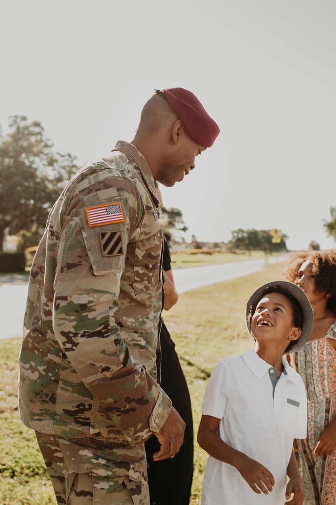 Photos of Military Dad Reuniting With Family Amid Pandemic