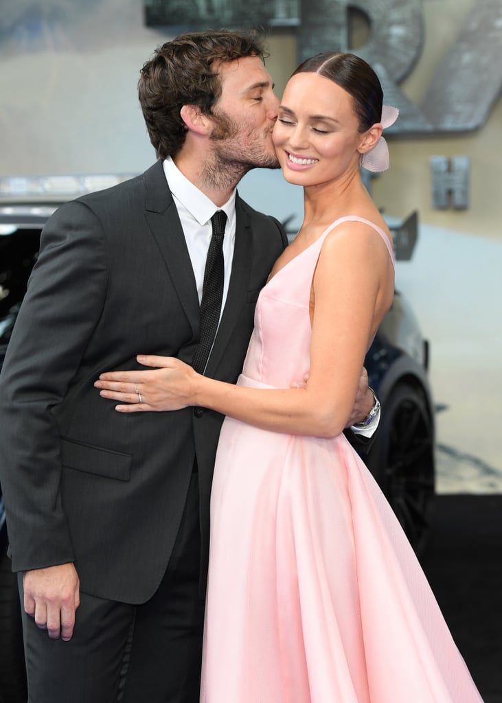 Sam Claflin and Laura Haddock Cute Pictures