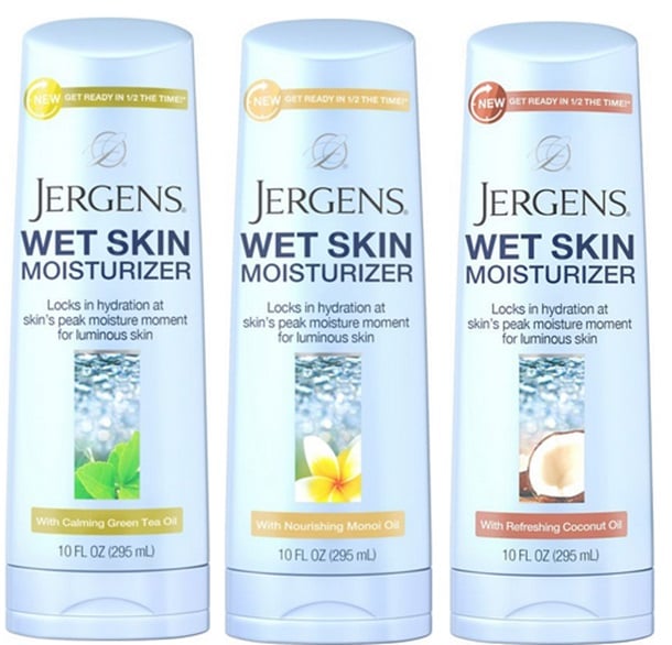 Jergens Wet Skin InShower Moisturizer Best New Beauty Products of