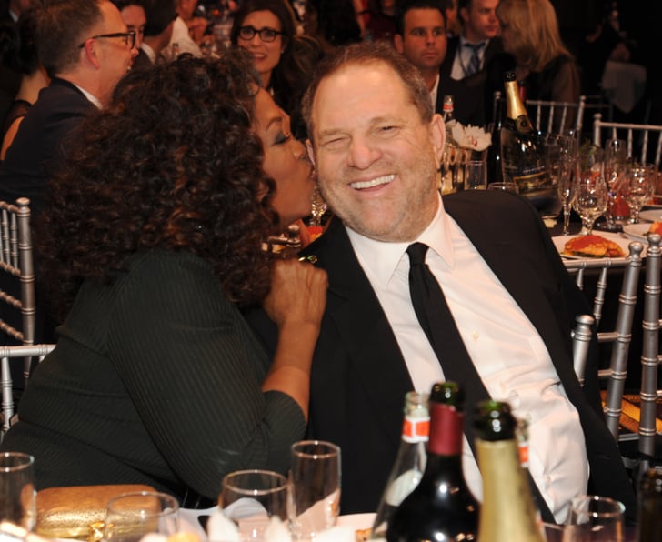 Harvey Weinstein | Photos of Oprah Winfrey with Celebrities During Award Season | POPSUGAR