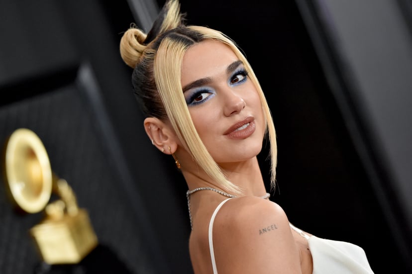 LOS ANGELES, CALIFORNIA - JANUARY 26: Dua Lipa attends the 62nd Annual GRAMMY Awards at Staples Center on January 26, 2020 in Los Angeles, California. (Photo by Axelle/Bauer-Griffin/FilmMagic)
