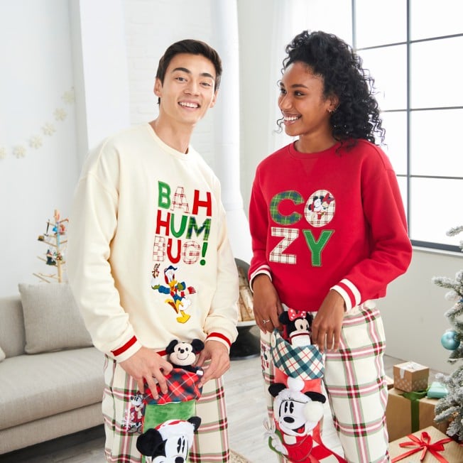Clothing Unisex Kids Clothing Pyjamas & Robes Pyjamas Chip 'N' Dale Santa Hat Stylist Unisex Cartoon Outfits For Kids & Adults Disney Inspired Christmas Holiday Family Matching Pajamas 