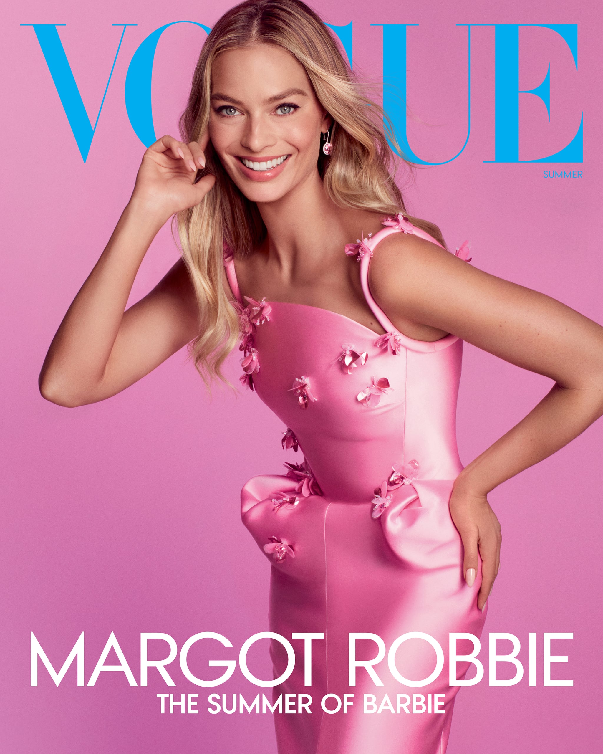 Margot Robbie's Vogue Summer 2023 Cover Looks | POPSUGAR Fashion UK