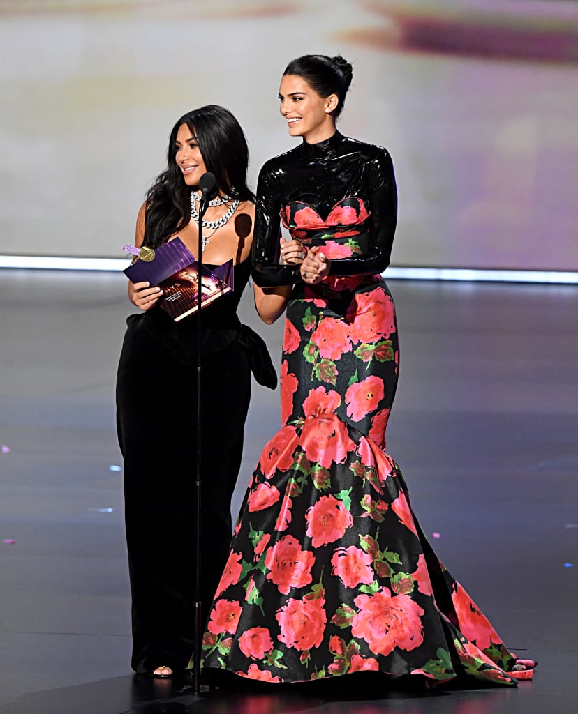 Kim Kardashian and Kendall Jenner at the Emmys 2019 Photos