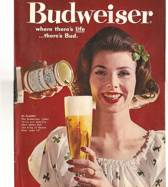 When you drink it out of a glass, no one has to know it's Bud from a can!