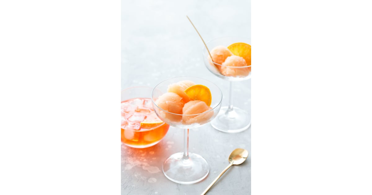 Spritz Sorbet | The Best Valentine's Day Cocktail Recipes | POPSUGAR ...