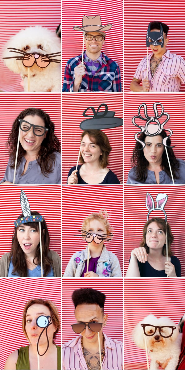 Superhero Props | Free Wedding Photo-Booth Printables | POPSUGAR Smart ...