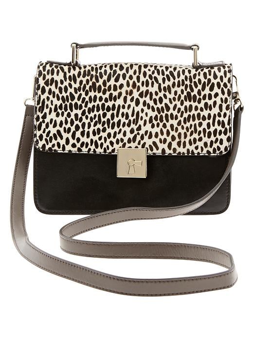 Banana Republic Laurel Exotic Crossbody Satchel ($150)