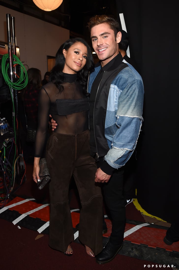 Zac Efron and Sami Miro at MTV Movie Awards 2016 ...