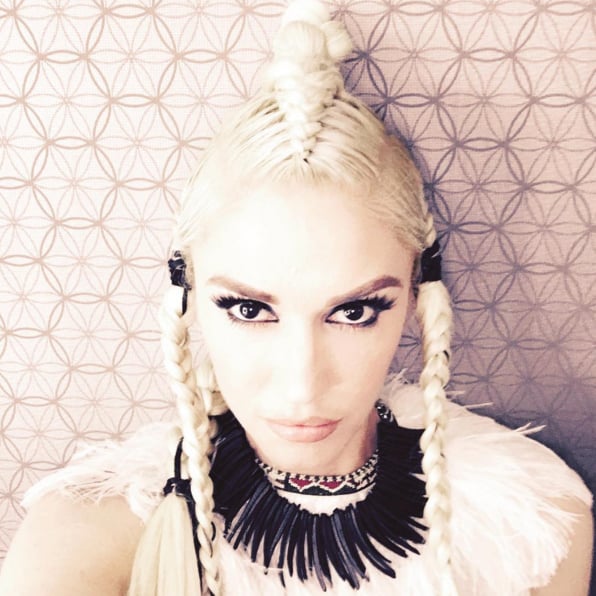 Gwen Stefani Braids on The Voice 2016