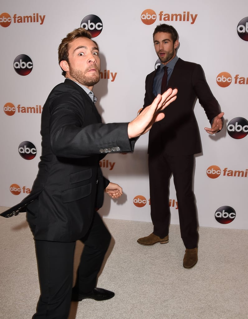 Ed Westwick, Chace Crawford Gossip Girl Reunion Red Carpet