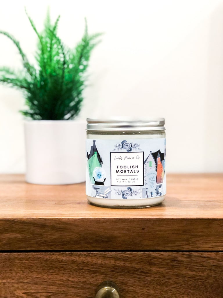 Foolish Mortals Haunted Mansion Disney Candle