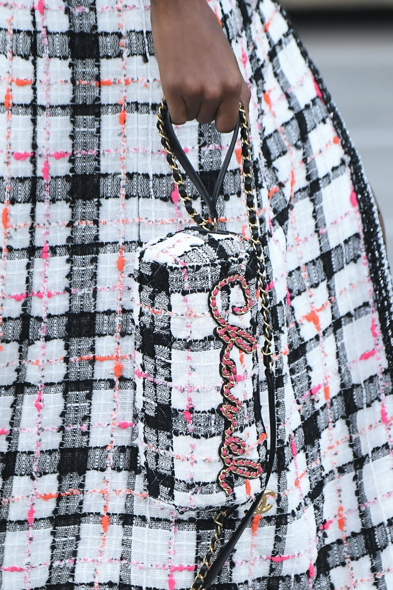 A Chanel Bag on the Runway During Paris Fashion Week