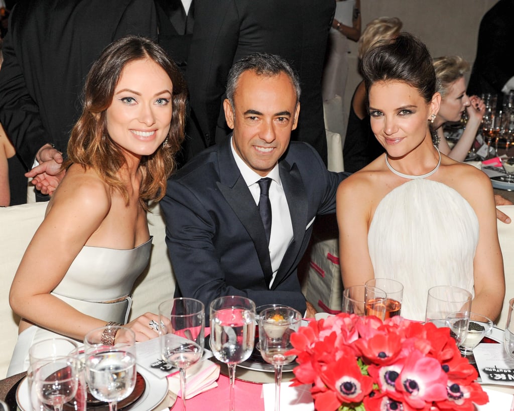 Designer Francisco Costa was sandwiched between Olivia Wilde and Katie Holmes at the Met Gala dinner.
Source: Billy Farrell/BFANYC.com
Designer Francisco Costa was sandwiched between Olivia Wilde and Katie Holmes at the Met Gala dinner.
Source: Billy Farrell/BFANYC.com