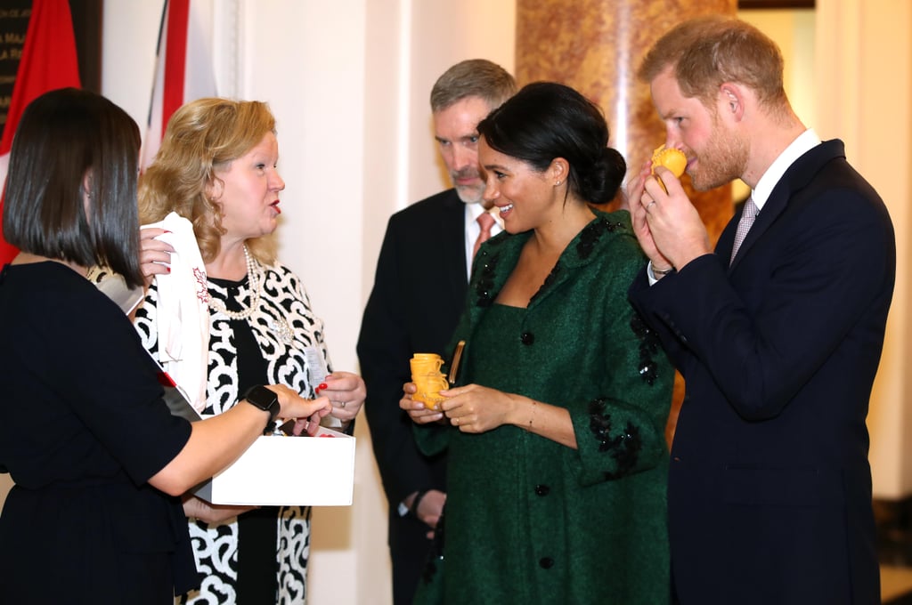 Meghan Markle and Prince Harry at Canada House March 2019