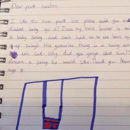 Girl Writes Letter to Council Asking For a Disabled Swing