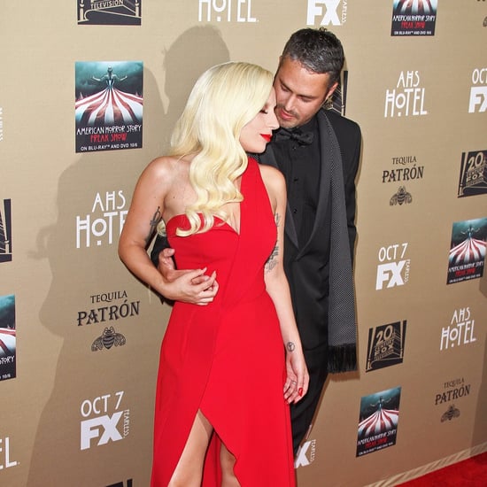 Lady Gaga and Taylor Kinney at AHS Premiere | Pictures