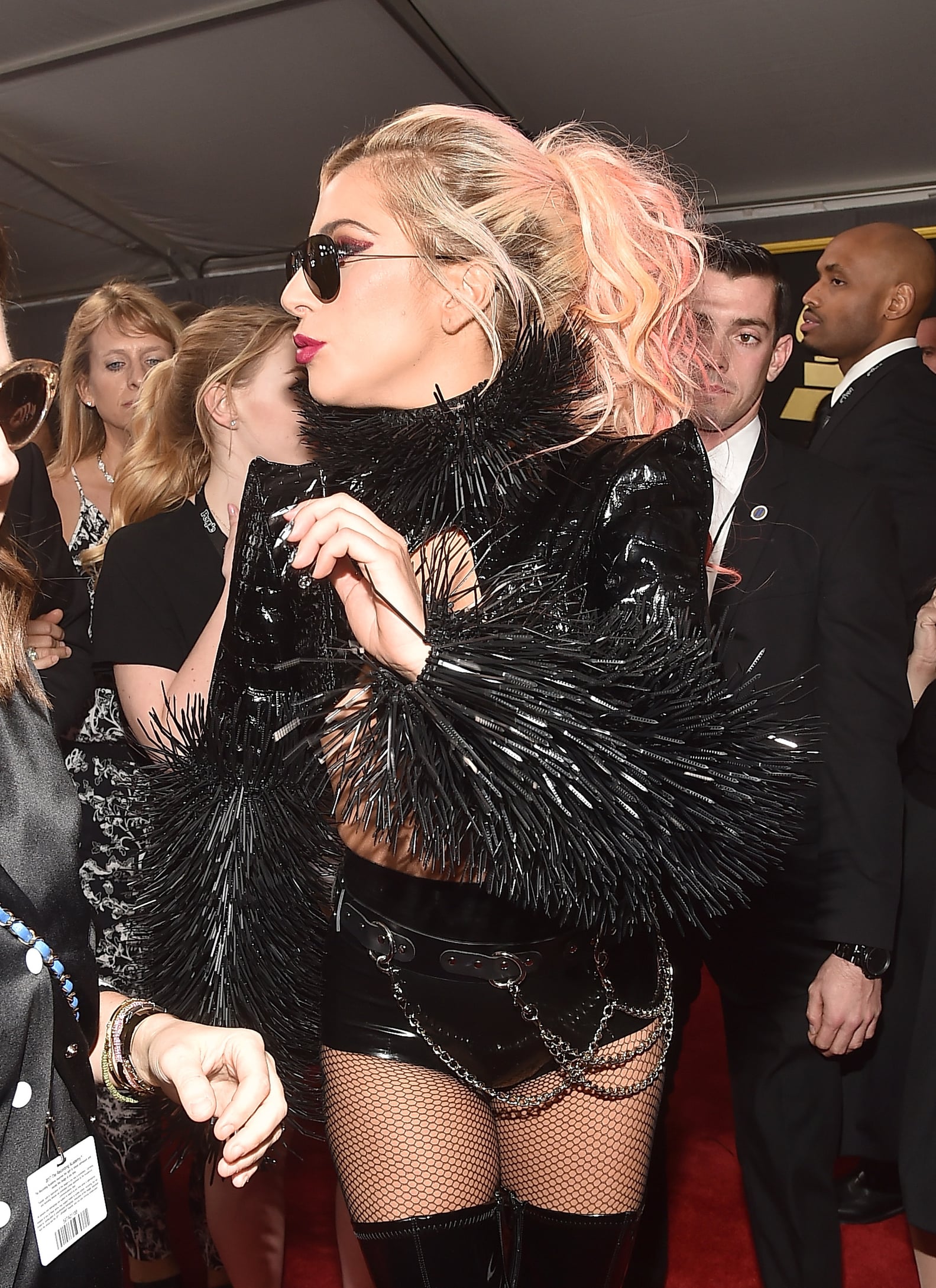 Lady Gaga With Pink Hair | Grammys 2017 | PS Beauty