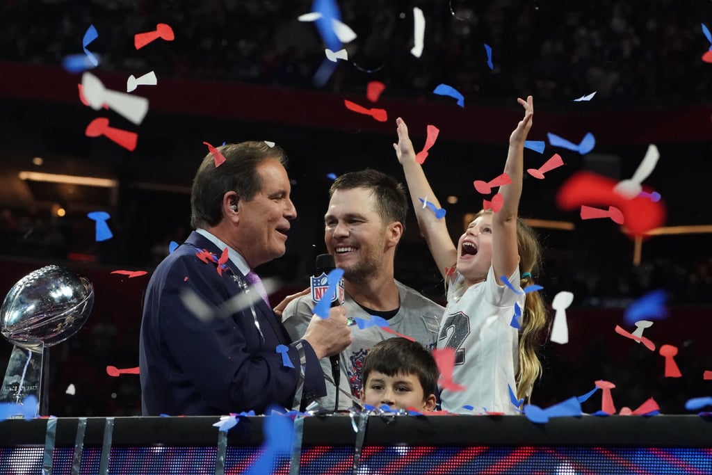 Tom Brady and Gisele Bündchen at 2019 Super Bowl Pictures