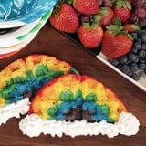 Rainbow Waffles