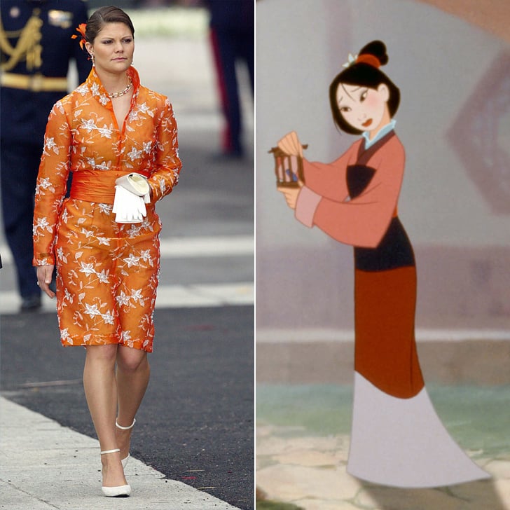 Crown Princess Victoria as Mulan