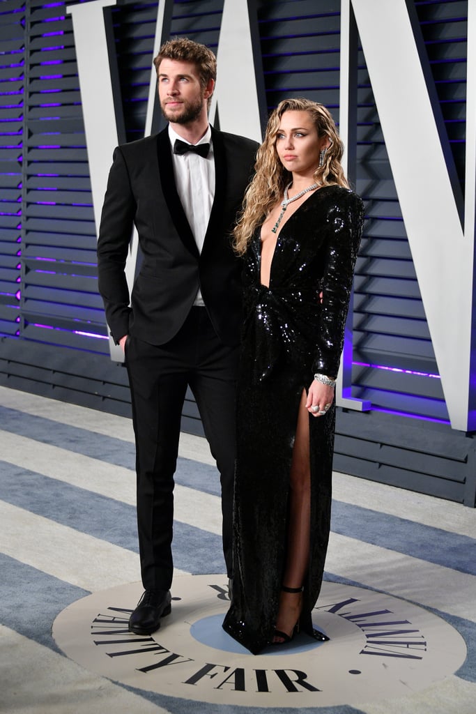 Miley Cyrus and Liam Hemsworth at 2019 Oscars Afterparty