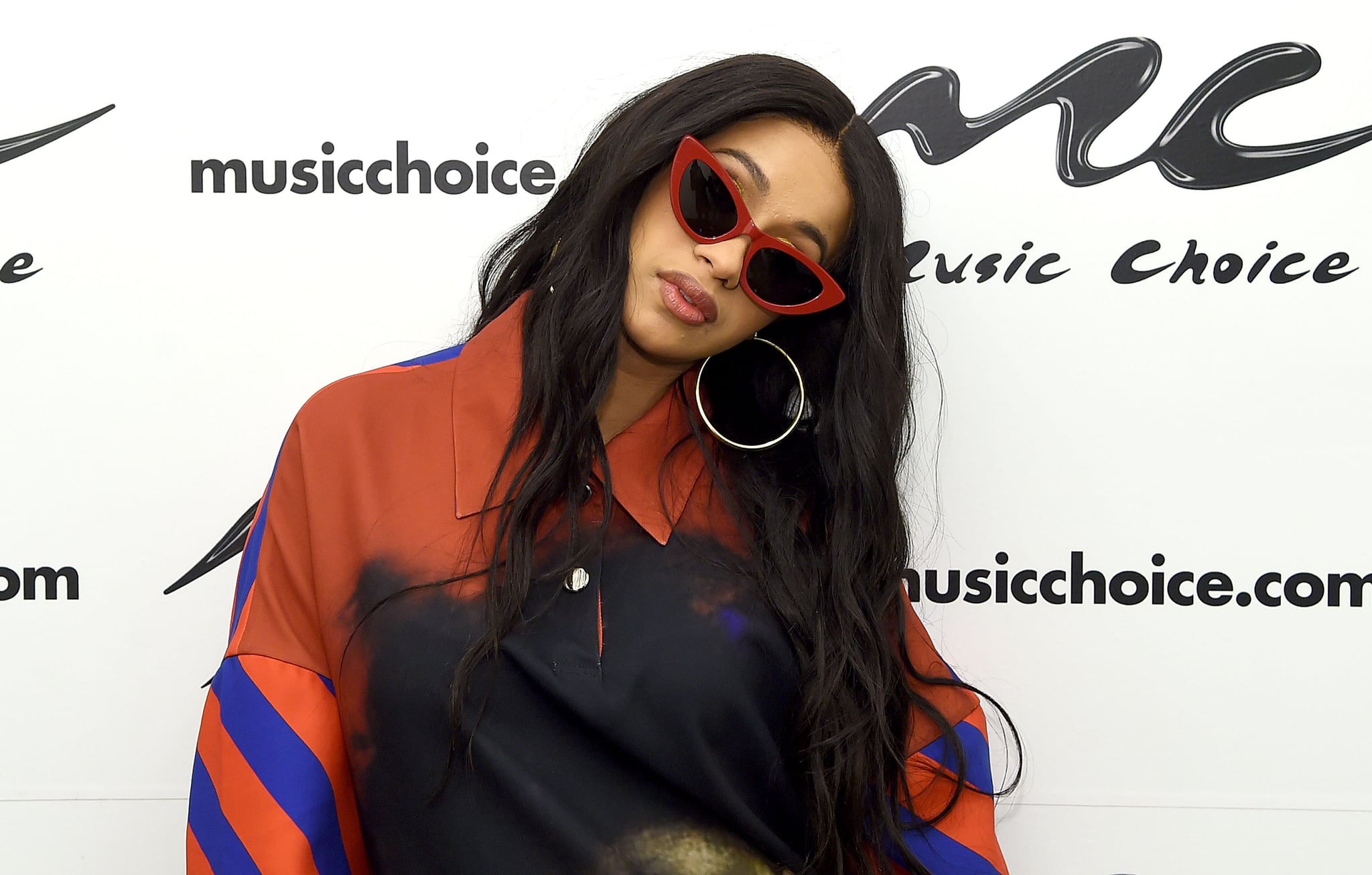 NEW YORK, NY - APRIL 10:  Cardi B visits Music Choice at Music Choice on April 10, 2018 in New York City.  (Photo by Jamie McCarthy/Getty Images)