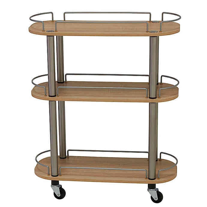 Household Essentials 3-Shelf Utility Cart