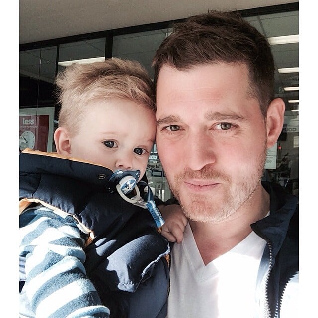 Michael Bublé enjoyed a walk in Melbourne, Australia, with little ...