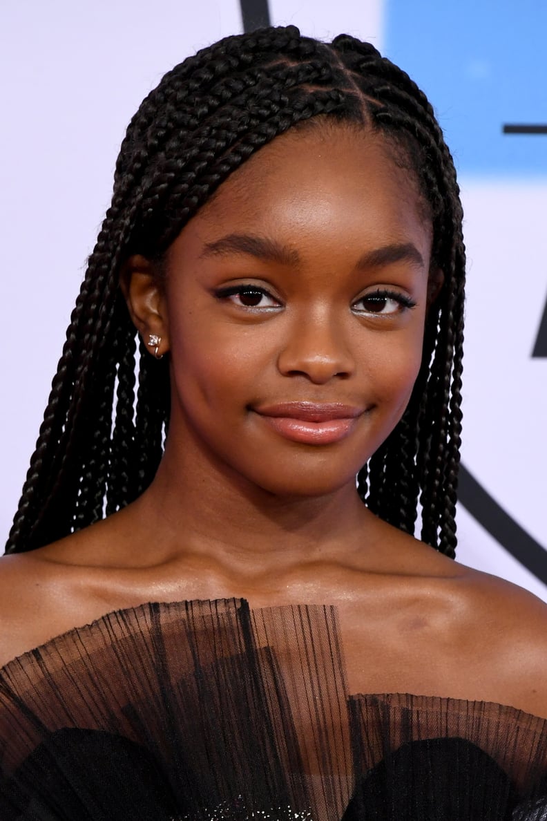 Marsai Martin’s Long Braids