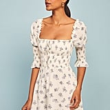 Hilary clip dot 2024 chiffon midi dress
