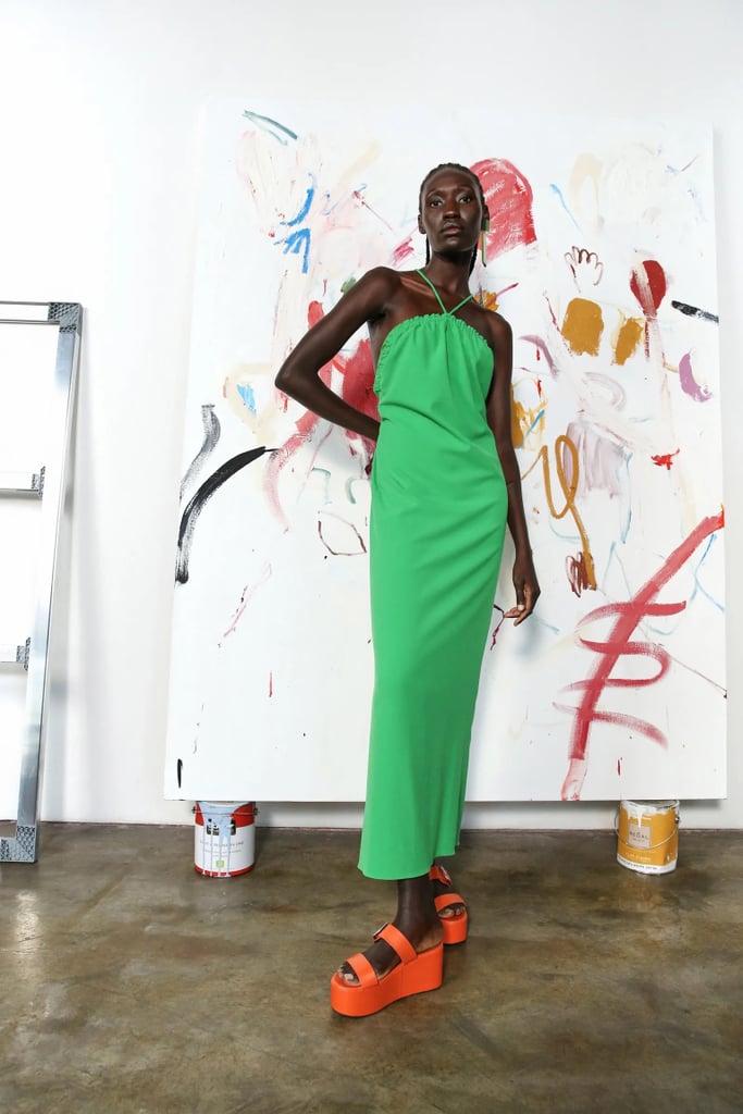Shoes from Tanya Taylor spring 2022 collection.