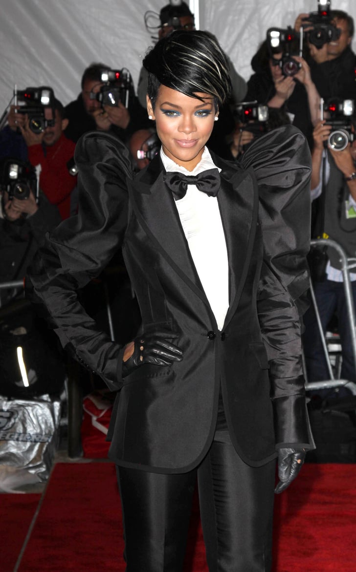 Rihanna at the 2009 Met Gala | Rihanna's Met Gala Dresses | POPSUGAR ...