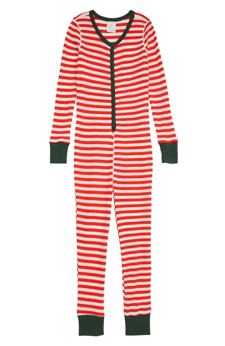 Nordstrom Thermal Fitted One-Piece Pajamas (Toddlers, Little Kids & Big Kids)