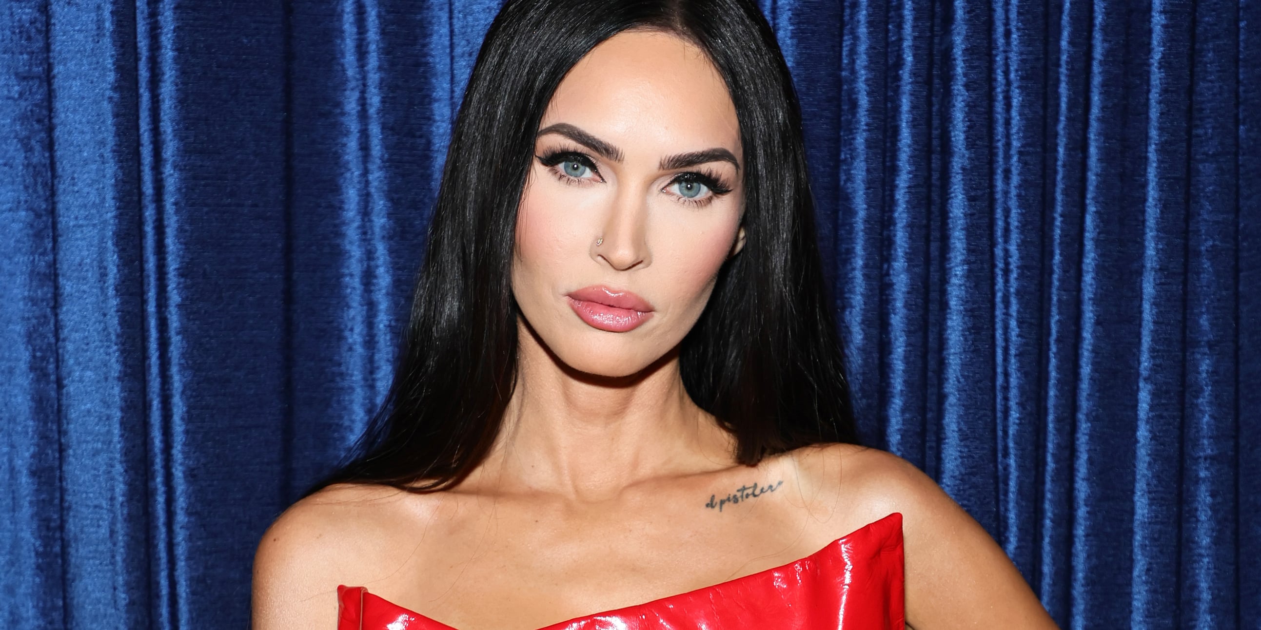 Megan Fox's Chrome Gem Nails Are Better Than Jewelry
