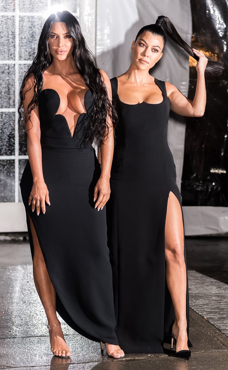 Kim and Kourtney Kardashian amfAR New York Gala Photos ...