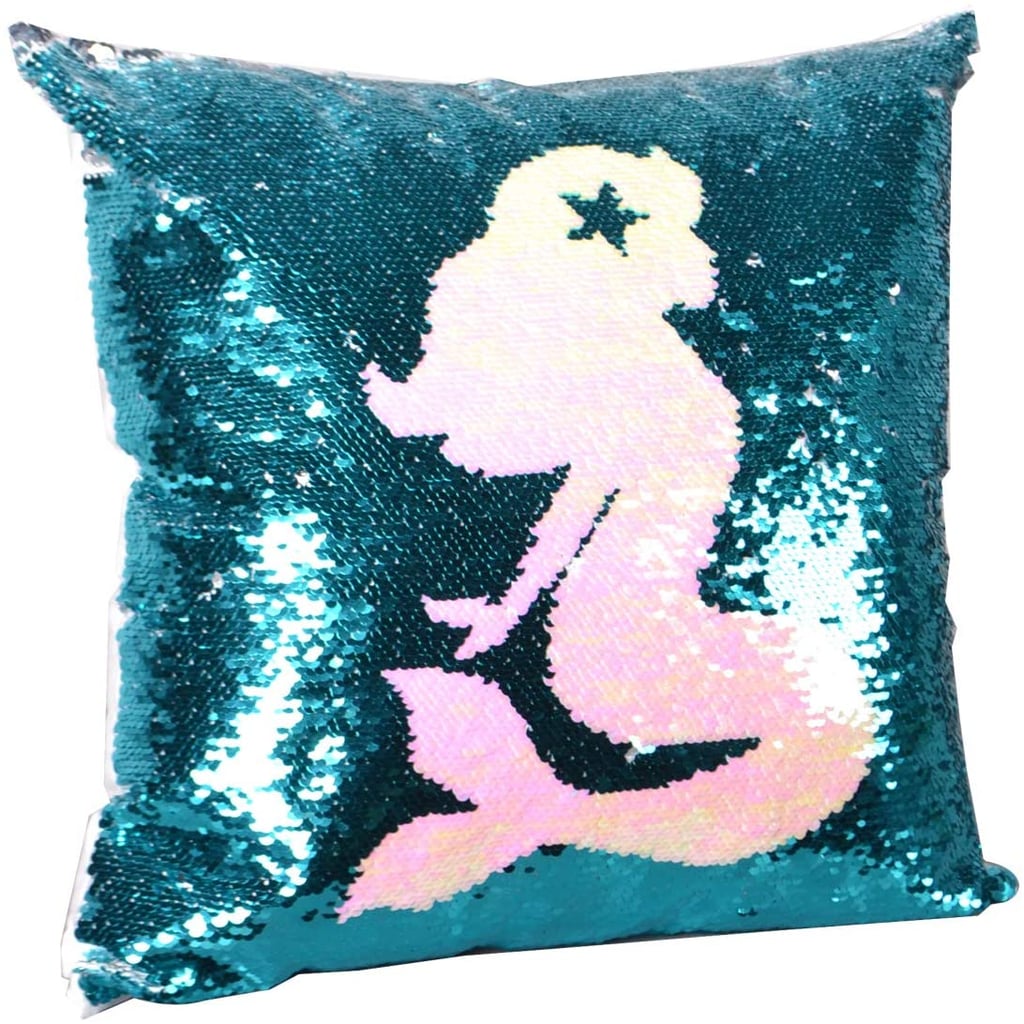 一个有趣的装饰:Leegleri美人鱼亮片枕套