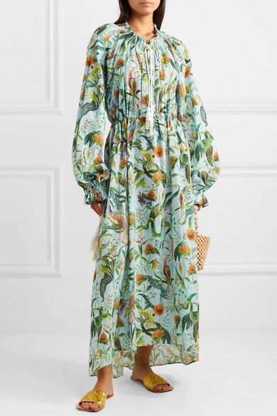 Dodo Bar Or x Annabel's Printed Cotton-Voile Maxi Dress