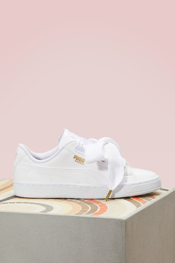 puma white sneakers selena