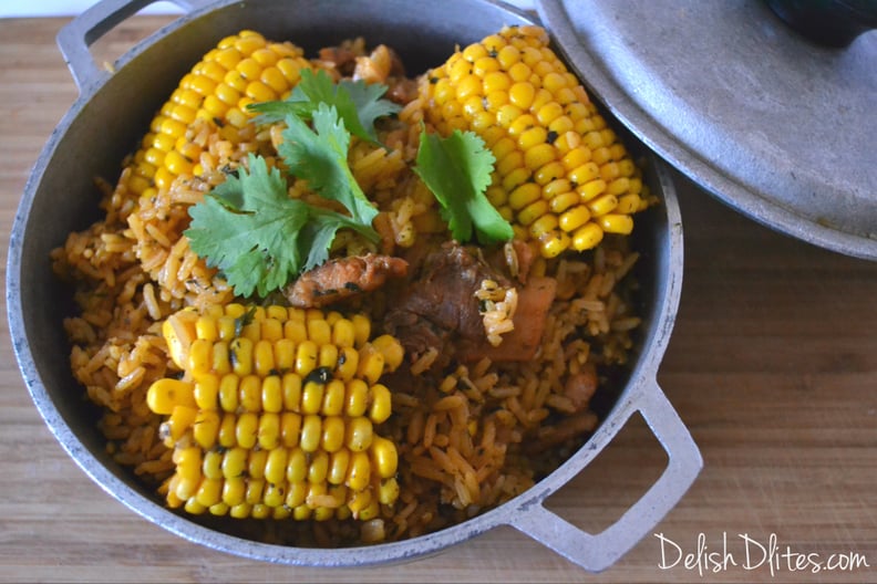 Modern Arroz con Maiz: Cooking Puerto Rican Yellow Rice with Corn (in a Rice  Cooker) {Recipe} - modernmami™