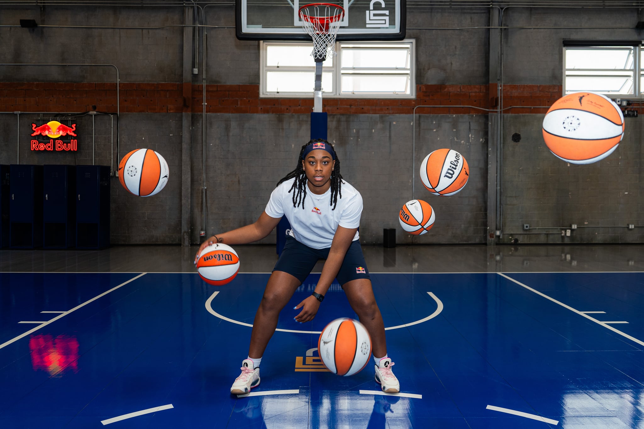 Mikaylah Williams poses for a portrait in Santa Monica, California, USA on May 21, 2024 // Jody Hou / Red Bull Content Pool // SI202408060109 // Usage for editorial use only //