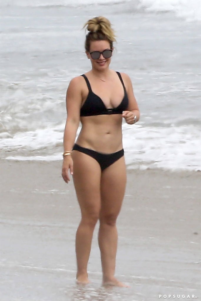Hilary Duff In A Bikini In Malibu September 2017 Popsugar Celebrity 