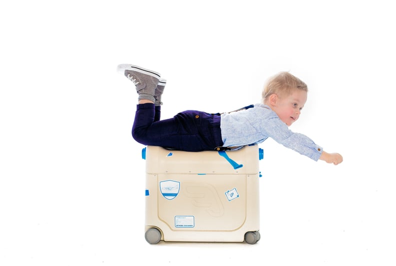 BedBox by JetKids Carry-On Suitcase That Turns Into a Bed