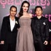 Angelina Jolie With Her Kids on the Red Carpet in NYC 2017