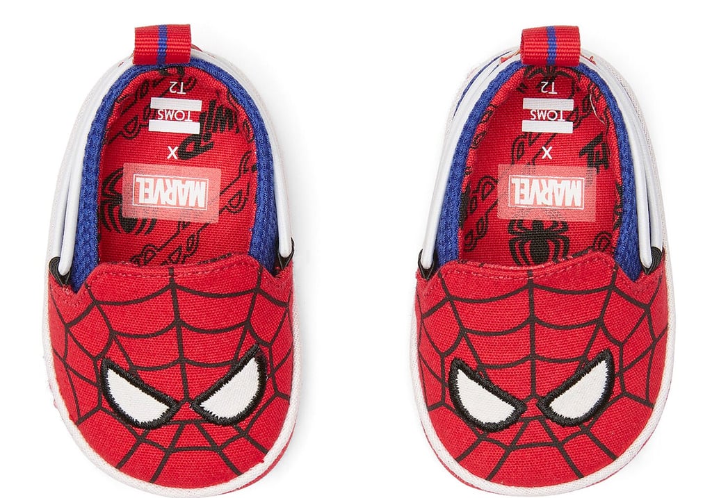 Red Marvel Spider Face Print Baby Lima 