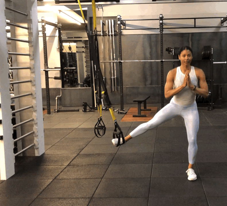 TRX Lateral Lunges