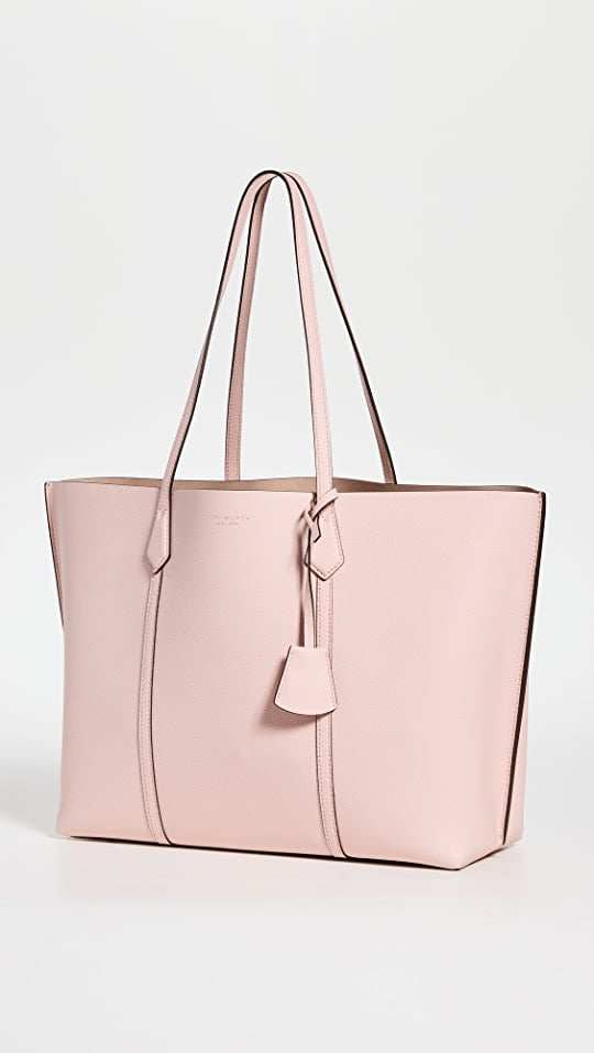 Best Pink Tote Bag: Tory Burch Perry Triple-Compartment Tote