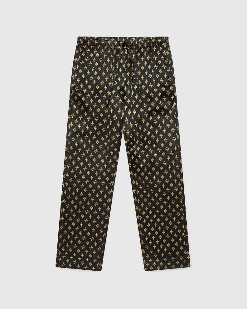 Women's Monogram Silk Pajama Pants